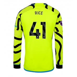 Lacne Muži Futbalové dres Arsenal Declan Rice #41 2023-24 Dlhy Rukáv - Preč